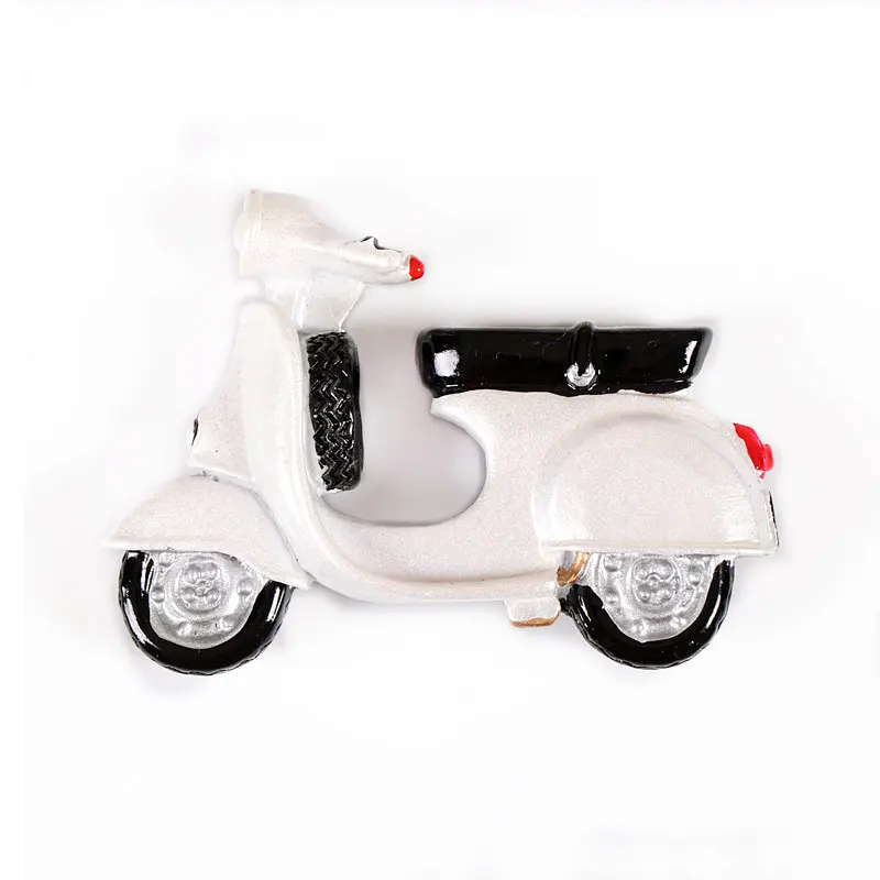 3d мотоцикл магнит на холодильник креативный мультфильм моделирование транспорт батарея автомобиля магнитное украшение детский подарок