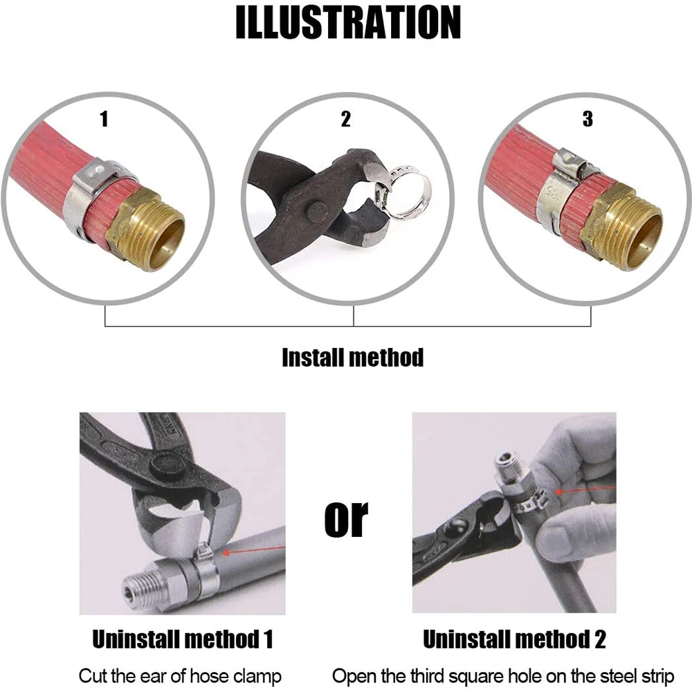 ̱ ̾  ȣ Ŭ 80 , 5.8-23.5mm + ö̾ ޺̼ Ʈ,  304 η ƿ ȣ Ŭ Ŭ 