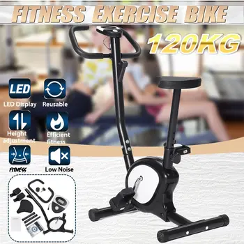 

LED Display Bicycle Fitness Exercise Bike Cardio Tools Home Indoor Cycling Trainer Stationary Body Building Fitness Equipment