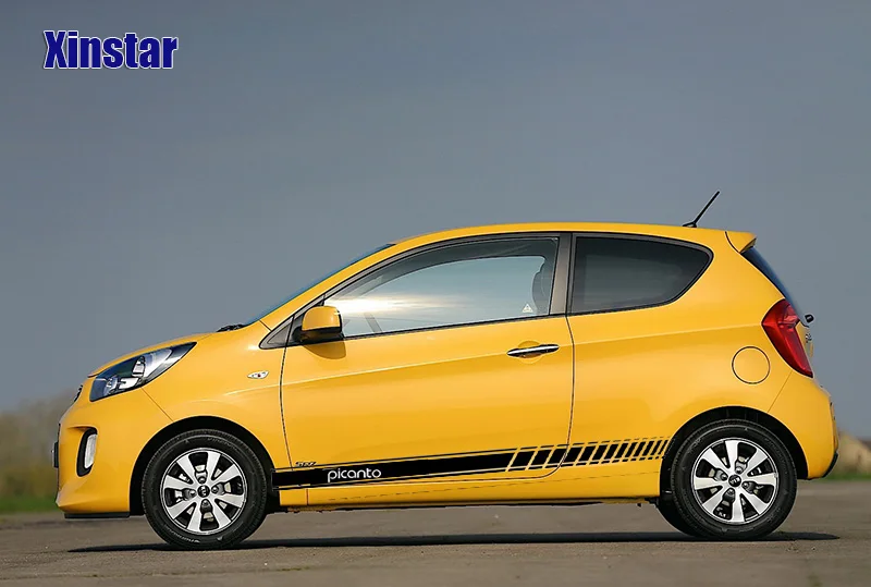 2шт стикер кузова автомобиля для kia picanto