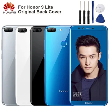 

Original Back Battery Cover Cases Housing For Huawei Honor 9 lite Battery Back Rear Glass Case