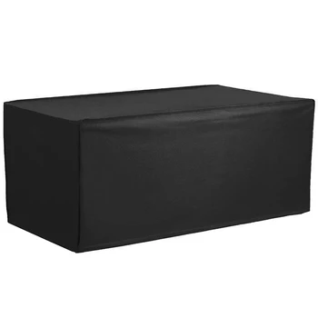 

Outdoor Open Waterproof Rainproof Deck Box Cover Outdoor Storage Box Cover Terrace Deck Box Cover Deck Box 48X 24X 21 Inch Black
