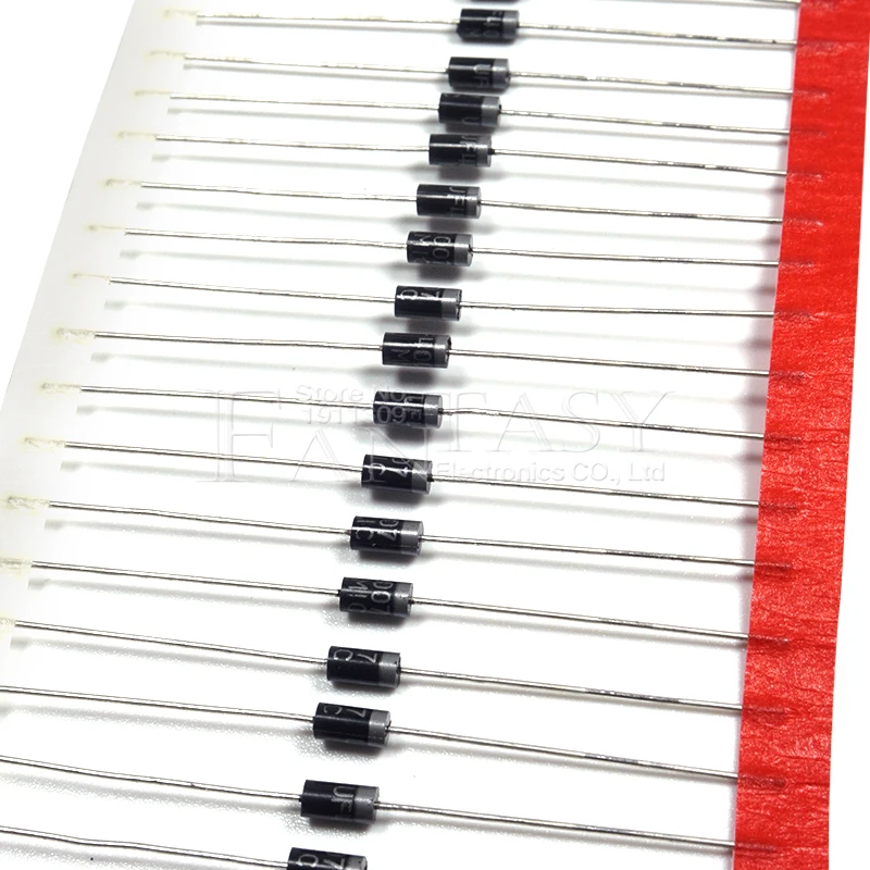 100 шт. выпрямительный диод 1А 1000 В DO 41 UF4007|diode 1a|rectifier diode1a diode |