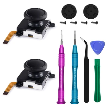 

13 in 1 Replacement Joystick Analog Thumb Stick Repair Parts for Nintendo Switch Joy Con Controller
