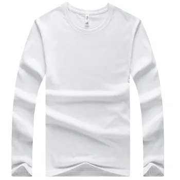 

Quality thick cotton solid color short-sleeved bottoming shirt white T-shirt white combed cotton men and women