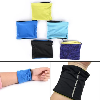 Sport Polsband Dubbele Lycra Fitness Fietsen 1Pcs Ritsvak Polssteun Wrap Bandjes Volleybal Badminton Zweetband