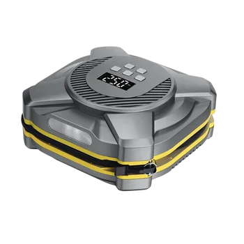 

Digital Tire Inflator for Car w/Auto Pump/Shut Off Feature, Portable Air Compressor, Carrying Case