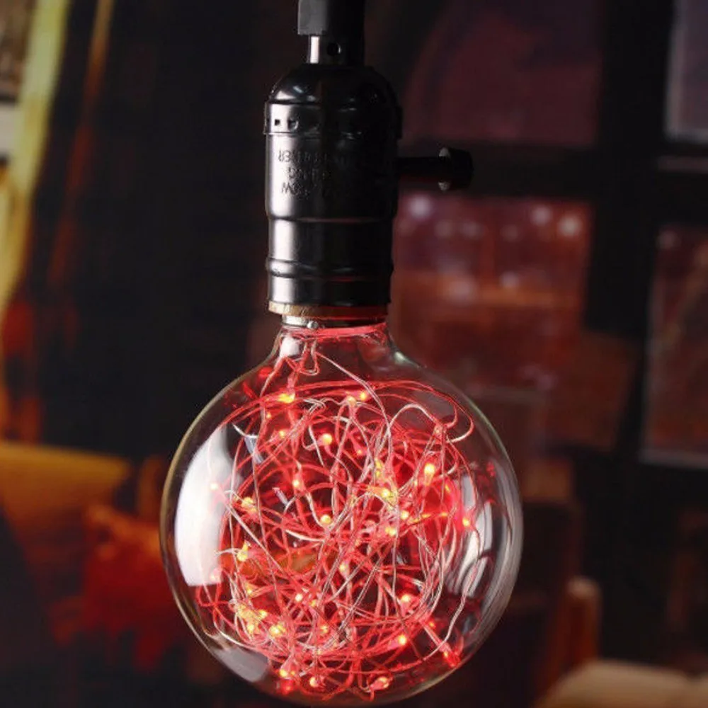 1 шт. Bulbd рождественские светодиодные лампы E27 Звездная Фея гирлянда Рождественские вечерние лампы домашний декор высокое качество - Цвет: 5
