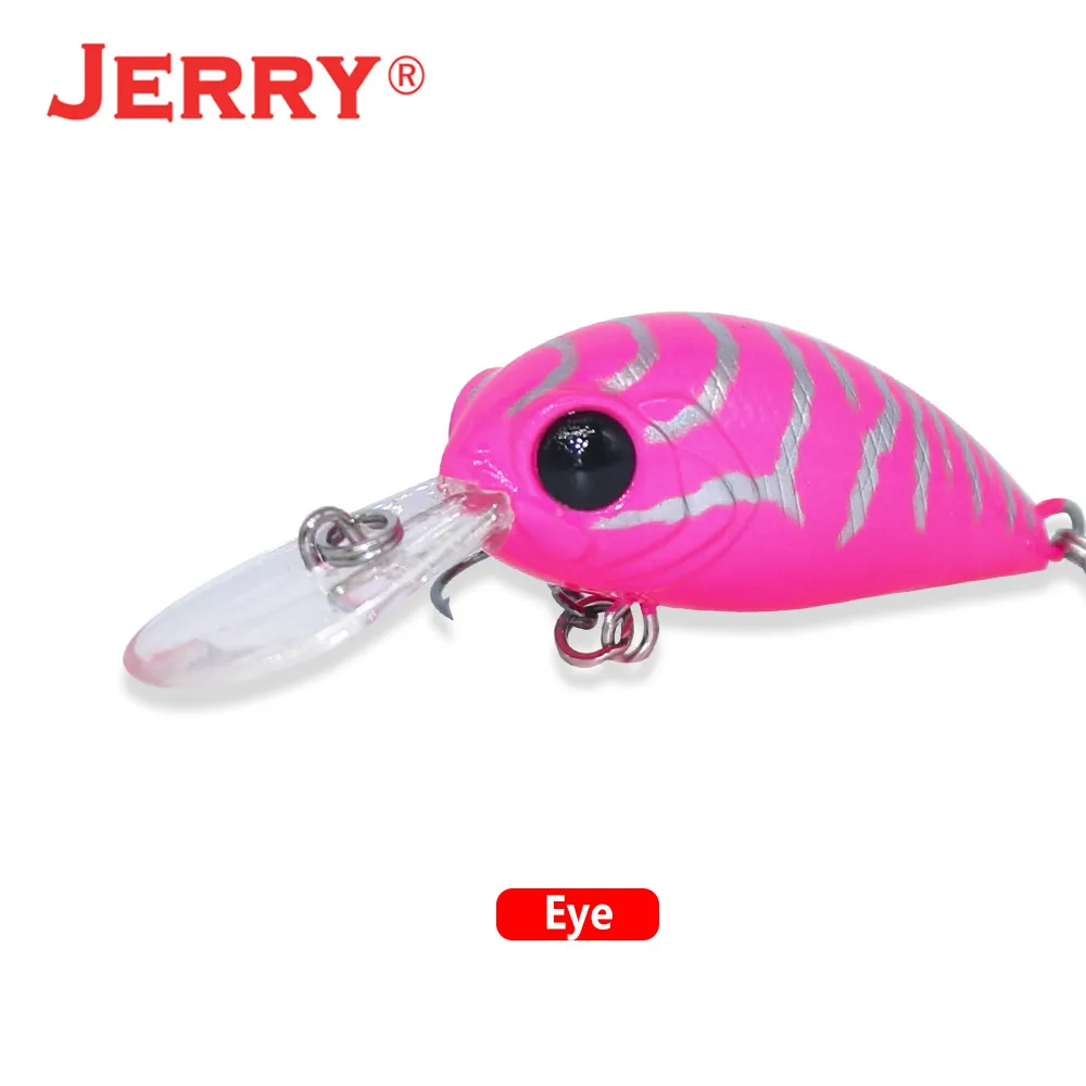 Jerry Scout Diving Micro Trout lure Fishing Plug 4.2g 4cm Light Rock  Fishing Topwater Floating Wobblers Lure Freshwater Crank ba