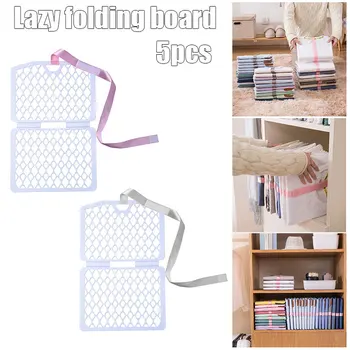 

High Quality Universal Clothes Folding Board Clothes Folder Easy Fast T-Shirt Fold Board 5pcs MD88