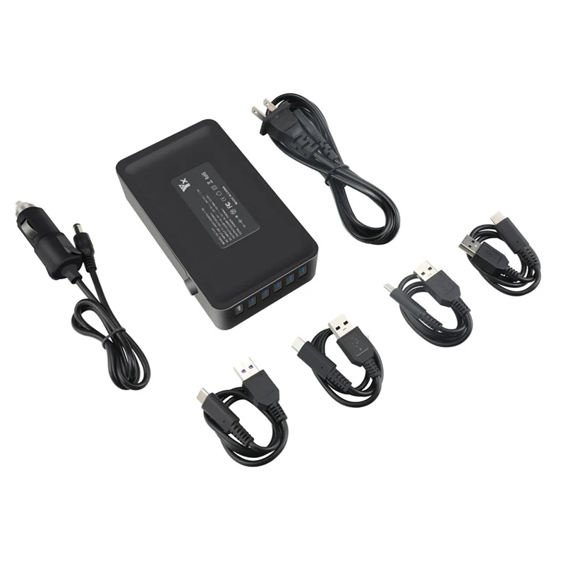 6 in 1ANAFI UAV battery multi-function charger multi-battery balance fast charger adapter and car charger 20N6