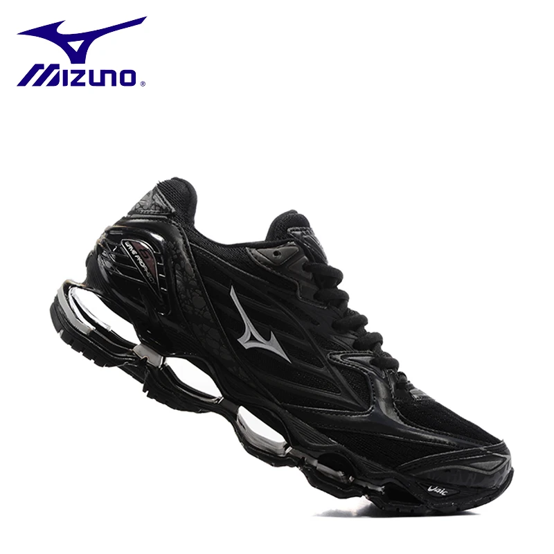 Профессиональная мужская обувь Mizunoer WAVE Prophecy 6, кроссовки для бега, сетчатая вентиляционная Уличная обувь для тяжелой атлетики, Размер 40-45 - Цвет: Коричневый