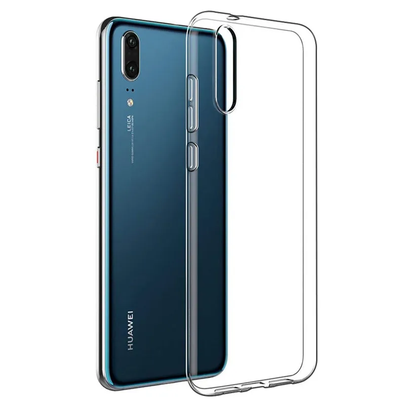 Tkey Clear Silicone Phone Case Cover for Huawei P10 20 lite plus TPU Transparent 360 Back Honor enjoy 5 6 7 honor10 Gel |
