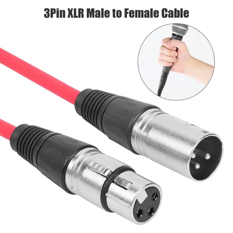 3m/9.8ft XLR сделано в китае 3Pin мужского и женского пола на подавление шума аудио