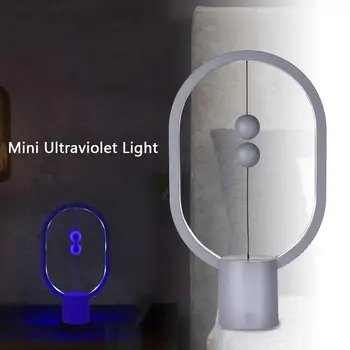 

Germicidal lamp ucv Ultraviolet Light Portable Safe Ozone Disinfection USB DC5V Desk For Home Office Bacterial Mites Prevention