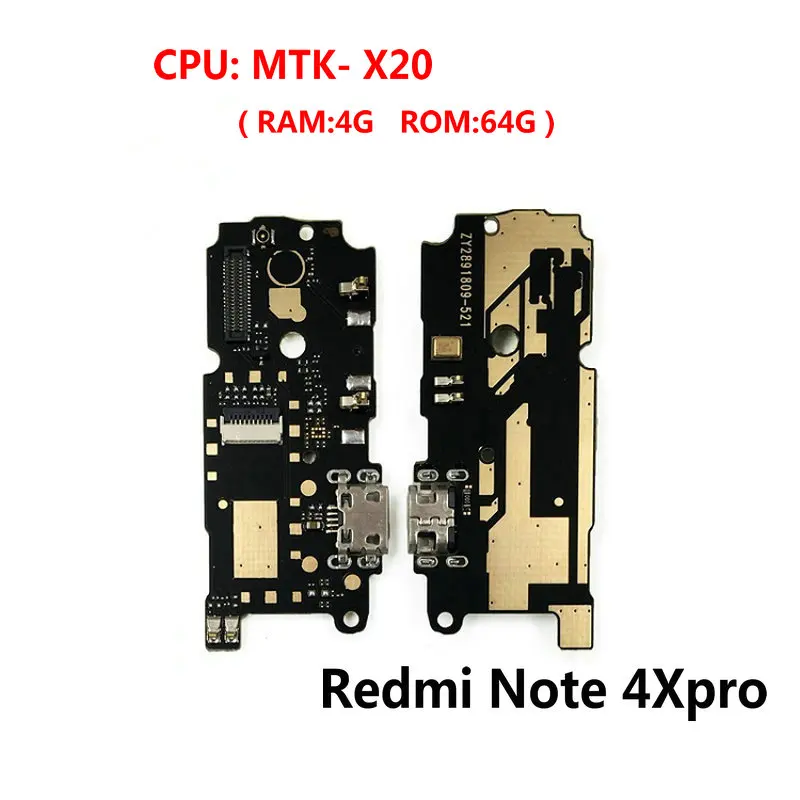红米Note4X高配版尾插小板