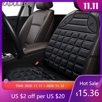 

KADULEE 12V Heated car seat cover for Toyota all model LAND CRUISER Venza Corolla Crown Camry PRADO RAV4 YARiS verso VIOS CHR