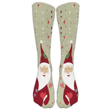 Повседневные носки для работы и бизнеса, 3D рождественские носки, носки Санта-Клауса, принт лося, длинные спортивные носки для женщин, meias, мягкие, дышащие, Chaussette