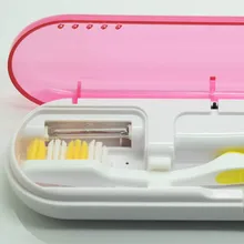 Новая портативная зубная щетка Автоматическая дезинфекция УФ стерилизация чехол зубная щетка для путешествий инструмент для стерилизации коробка CTN88