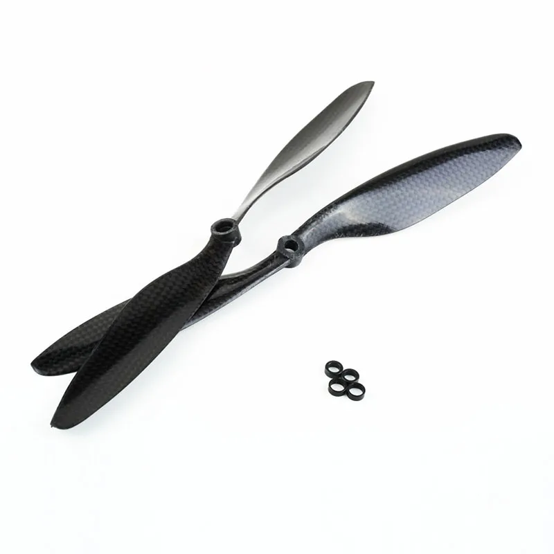 

1Pair 10*4.5 Carbon Fiber Props Propellers CW/CCW 1045 For RC Multi-Copter R9UE