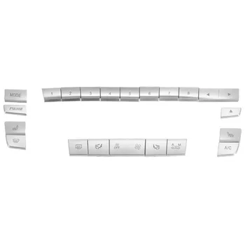 

Car Styling Control Air Conditioning CD Panel Button Cover Sitckers for BMW 3 4 Series 3GT F30 F32 F34 Interior Car Accessories