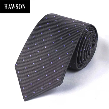 

HAWSON Fashion Small Polka Dot for Men in Black, Mens Necktie for Business, Shirts for Men, Men Accessories