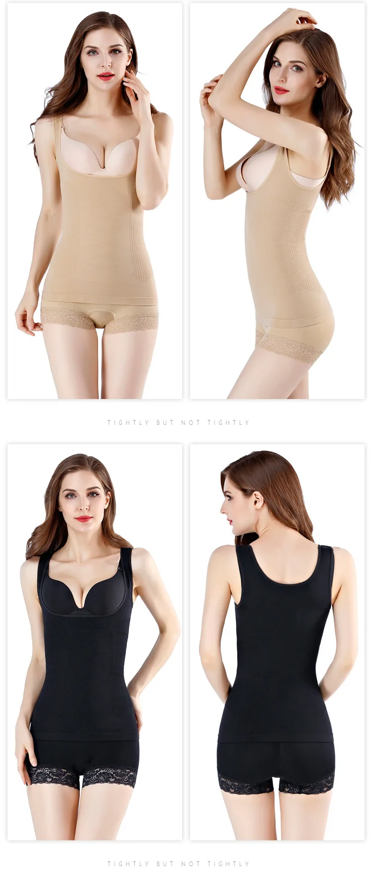 Beonlema боди для коррекции фигуры с полным покрытием, Бесшовное ...