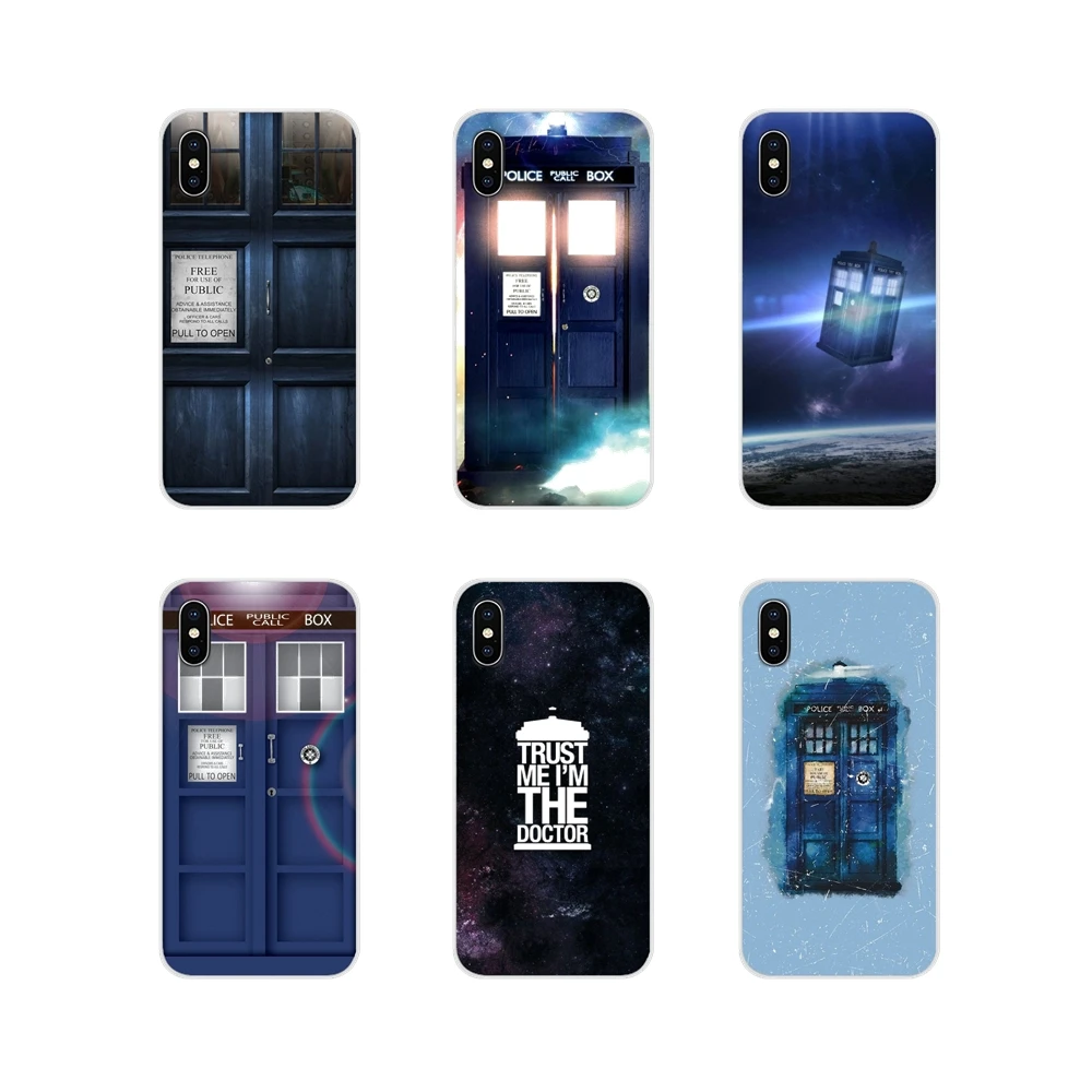 Аксессуары чехлы для телефонов Xiaomi Redmi Note 3 4 5 6 7 8 Pro Mi Max Mix 2 2S Pocophone F1 Tardis Doctor Who Police Box
