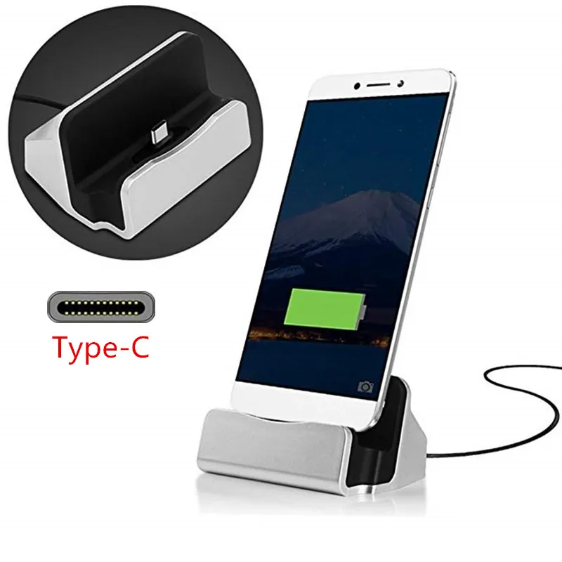 Зарядное устройство USB, док-станция с разъемом типа C для samsung S8 a40 a70 a50 s10 s9 plus Xiaomi Mi 9 9t 8 для Oneplus 7t