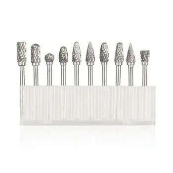 

Tungsten Steel Grinding Head Tungsten Carbide Burrs Sets Mini Drill Diamond Burs material Tungstenio Dremel Accessories