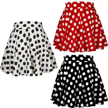 

2020 HOT Elegant Fall Female Fashion Tutu Skirt Girls Adult Dot Mini High Waist Skirt Evening Party Hot Skirt New