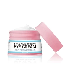 

100% Pure Snail Eye Cream brightens nourishes eye skin moisturizes softens Resists eye puffiness dark circles anti-aging