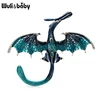 Wuli&baby 6 Colors TV-Play Dragon Brooches Newest Quality Enamel Brooch Pins 2022 Jewelry Accessories ► Photo 3/6