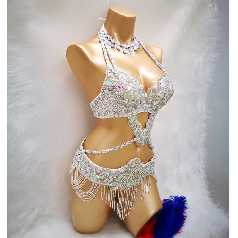 2024 New Bra Handmade Sexy Samba Carnival Bra Stone Bollywood Women's Belly  dancing Top WIRE BRA FREE SHIPPING - AliExpress