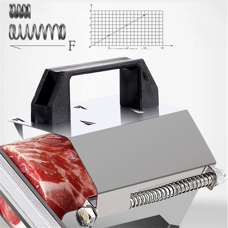 Ручная ломтерезка для мяса и овощей многофункциональная машина нарезки ягненка