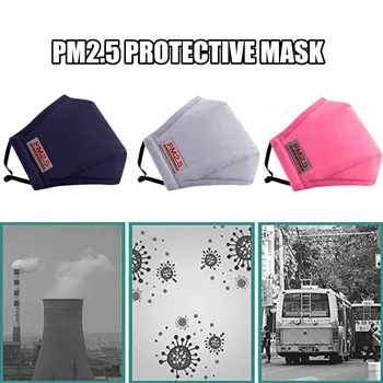 

PM2.5 Anti-dust Reusable Cotton Mouth Face Masks Mouth Cover Windproof Bicycle Cyclin Face Mask drop shipping