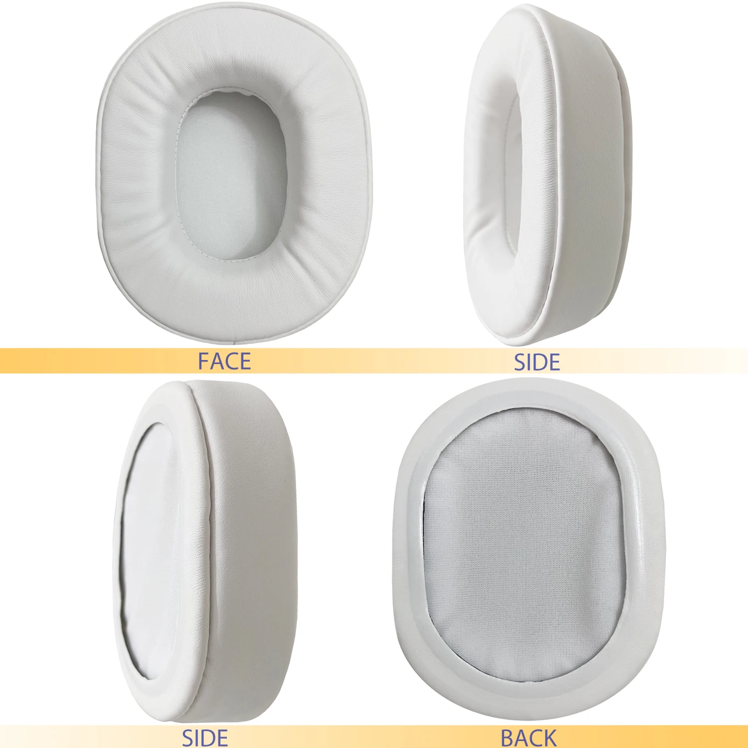 DEERVEER 스컬캔디 베뉴 헤드폰용 교체 이어패드, 두꺼운 메모리 폼 쿠션