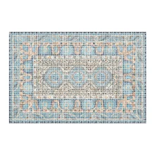 Декоративные Коврики для рождественской вечеринки 3d Санта-Клаус ковры для детской комнаты игровой коврик фланелевый коврик с эффектом памяти коврик может быть настроен CF