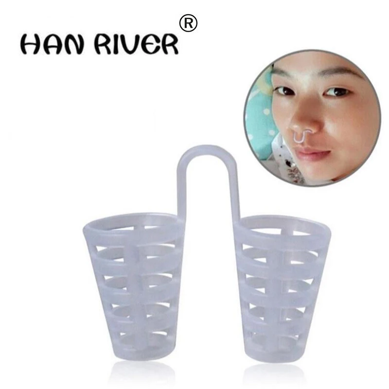 Sano Attrezzature Smettere Di Russare Magnetico Anti Snore Apnea Del Sussidio Di Sonno Clip Del Naso Anti-Russare Respirare Aiuti Smettere Di Russare 