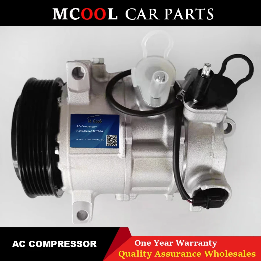

For AC Compressor for car Dodge Caliber Jeep Compass & Patriot RL111610AB 55111610AA 55111610AB 55111610AC 447150-0751