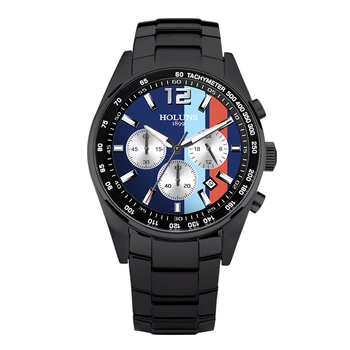 

New Arrivals Watches for Men Black Men's Watch Silver saat erkek Male Gift Creative Quartz Clock relojes relogios masculino
