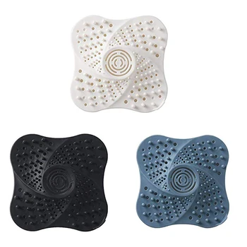 

Drain Strainer Drain Protector Cover Hair Catcher Stopper Silicone Sink Anti-Clogging Filter Hair Strainer For Bathroom Kitchen
