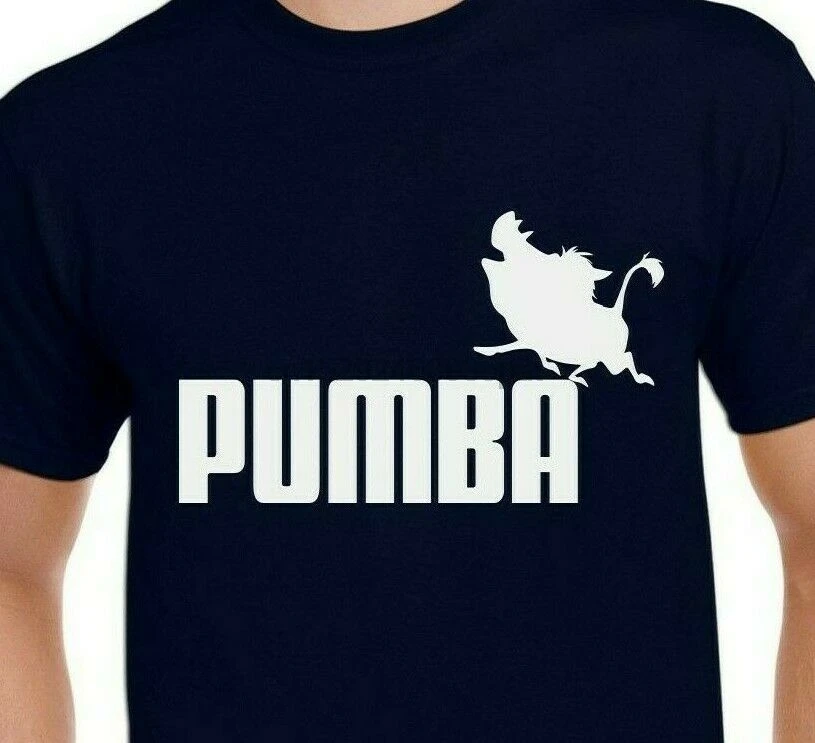 Pumba T Shirt Parody Funny Pumbaa Timon Simba|T-Shirts| - AliExpress