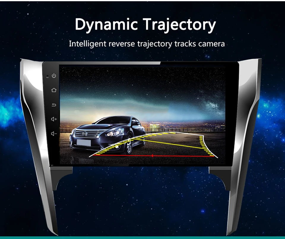 170 Objectif Fisheye, caméra de sauvegarde universelle intelligente pour véhicule, vue arrière de voiture, caméra de trajectoire inversée, ligne de guidage dynamique HD 16 H163c38ea21c5418eb73f64bd5078dffcT