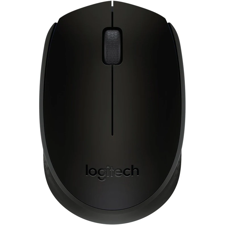 Мышь LOGITECH B170, беспроводная, USB, черный