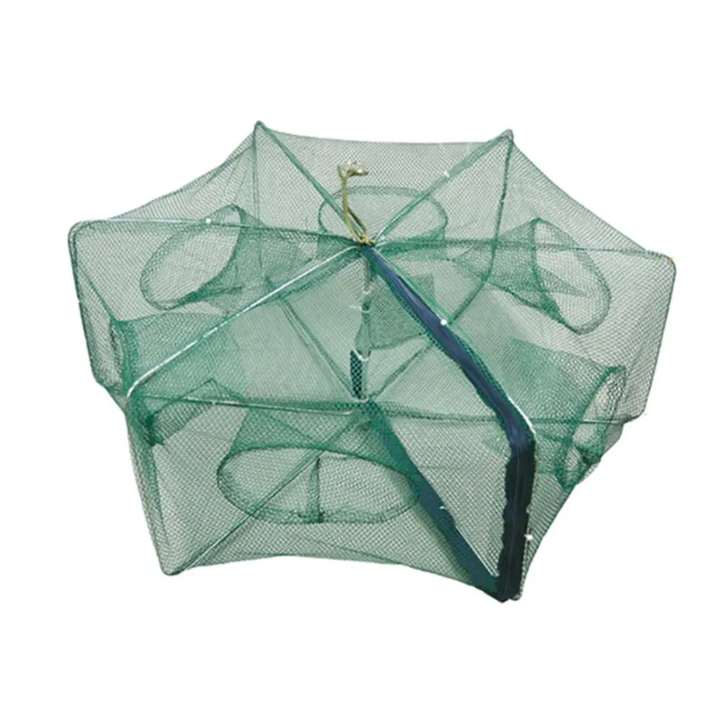 

Nylon Fishing Net Catch Crab Fish Shrimp Minnow Mesh Cage Fishing Trap Fishing Tool