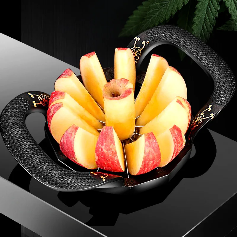 Fruit Cutter High quality zinc alloy apple cutting kitchen tool fruit cutter apple slicer fruit cutter coring tool kitchen tools accessories
