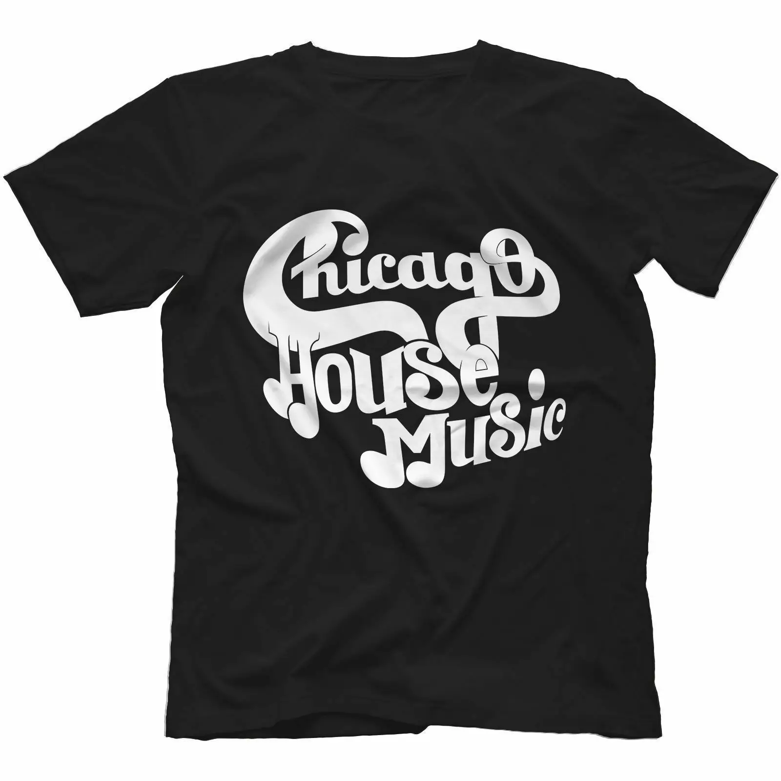 Chicago House Music t-shirt 100% хлопок Frankie Knuckles Рон Харди Леван | Мужская одежда