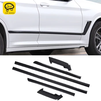 

CarManGo Car Accessories Door Side Chrome Pad Cover Sticker Trim Protector Exterior Decoration For BMW X3 G01 X4 G02 2018-2020