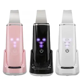 

Ultrasonic Skin Scrubber Blackhead Pimple Removal Face Pore Vibration Cleanser Face Scrubber Vibrating Facial Cleansing